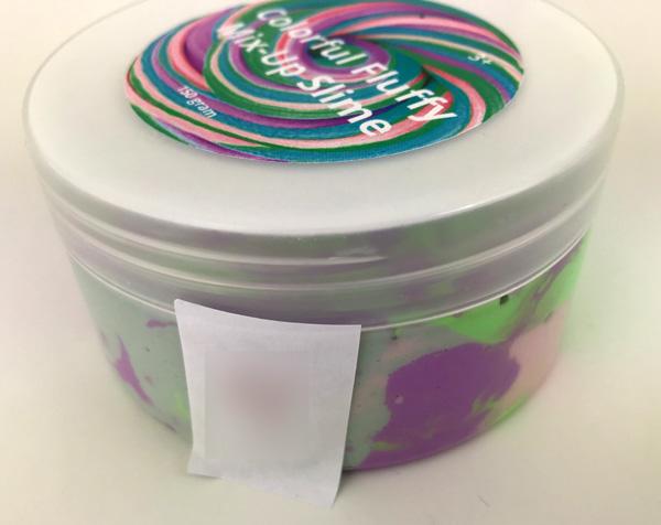 Colorful Fluffy Mix-Up Slime