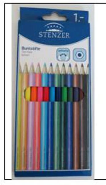 Stenzer — Stenzer Buntstifte, 12er-Pack