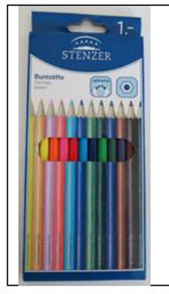 Stenzer — Stenzer Buntstifte, 12er-Pack