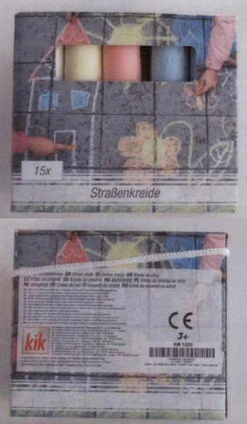 kik — Straßenkreide