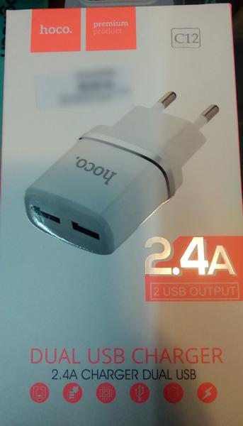 hoco. — DUAL USB CHARGER