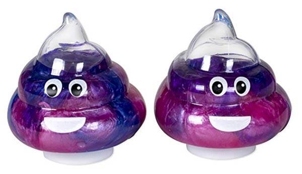 Magical Unicorn Poop Pink Purple Blue Swirl Slime