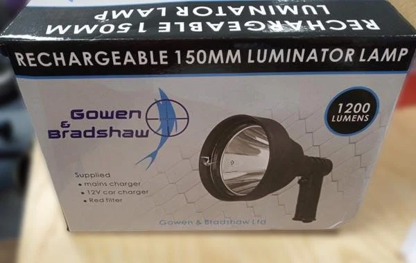Gowen and Bradshaw — Rechargeable 150mm Luminator Lamp