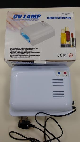 36WATT Gel curing professional nail dryer