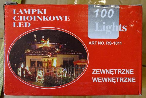 Lampki choinkowe LED