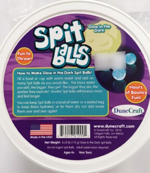 Dune Craft — Glow in the Dark Spit Balls