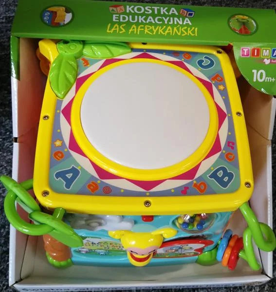 TIMA baby — Kostka edukacyjna. Las afrykanski