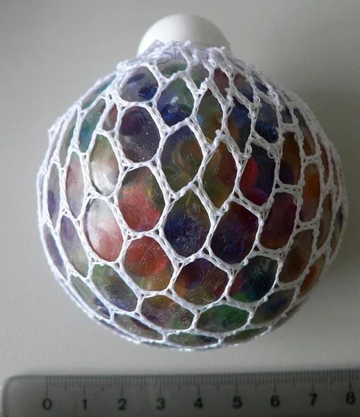 FUN TRADING — Mesh ball rainbow