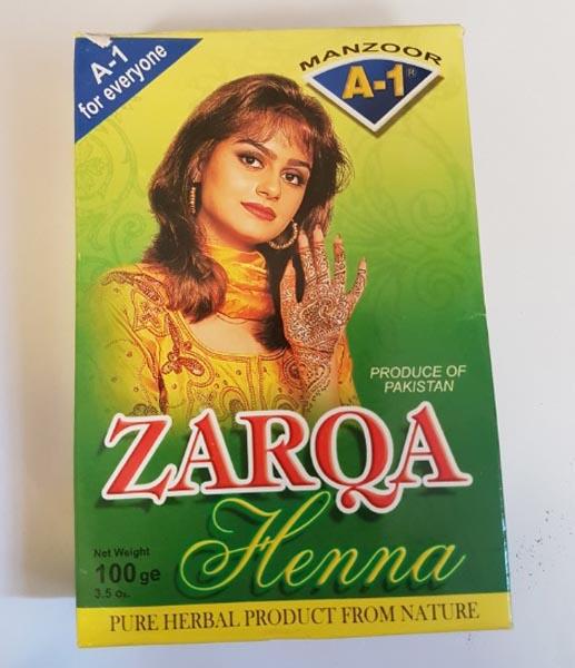 Manzoor A-1 — Zarqa Henna