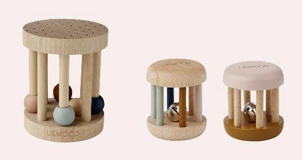 LIEWOOD — Ayda & Merete Wooden Rattle