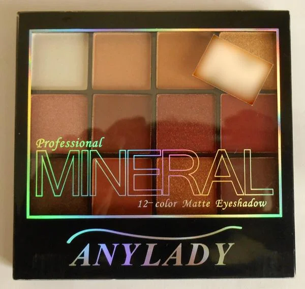 ANYLADY — Professional Mineral 12-color Matte Eyeshadow