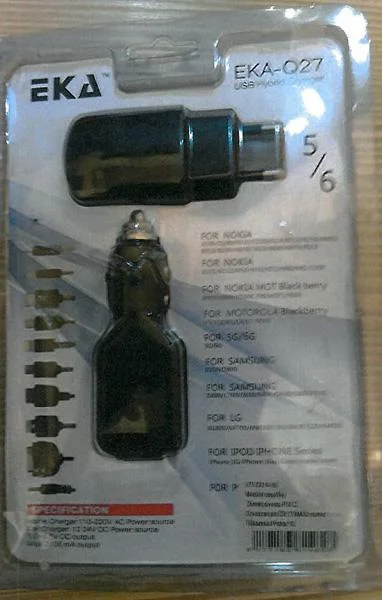 EKA — EKA-Q27 USB Hybrid Charger
