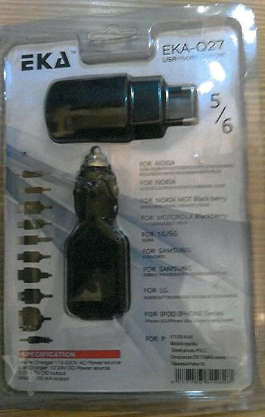 EKA — EKA-Q27 USB Hybrid Charger
