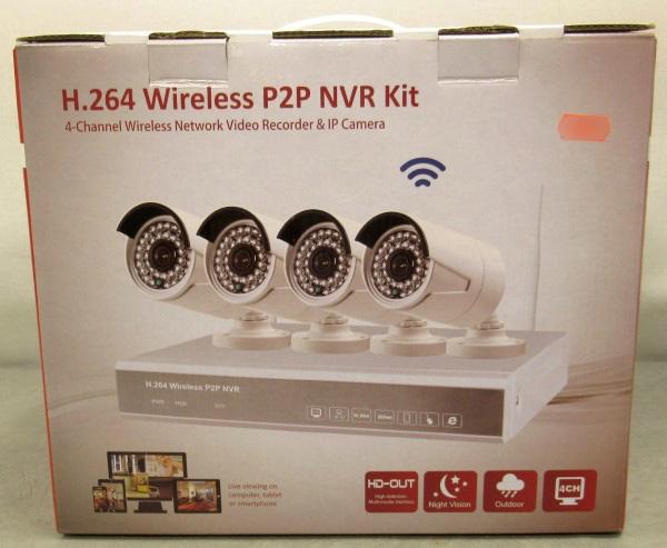 H.254 Wireless P2P NVR kit