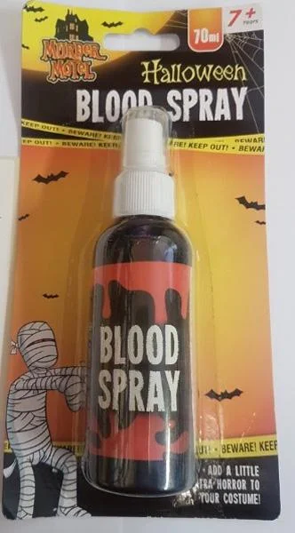 Murder Motel — Halloween Blood Spray