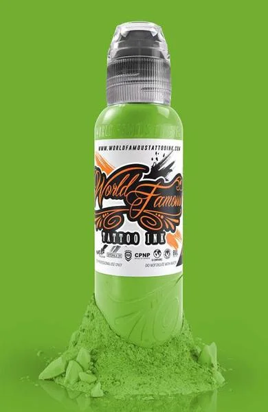 World Famous TATTOO INK — Green day