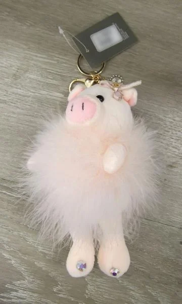 DY — Pig key ring