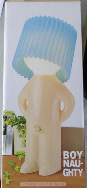 Art & lamp — Boy naughty