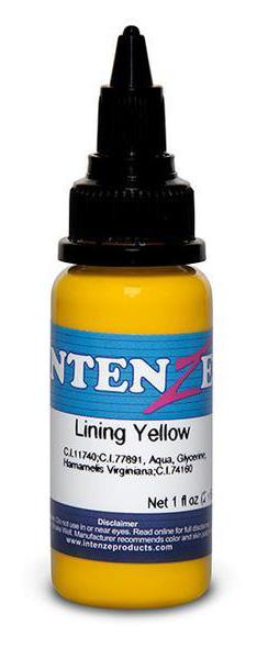 INTENZE — Lining yellow