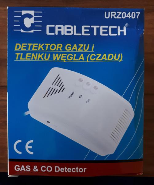 Cabletech — Gas & CO detector