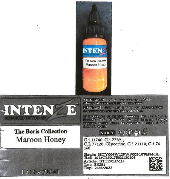 Intenze — Maroon Honey