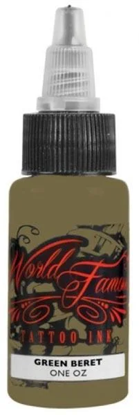 World Famous Tattoo Ink — Green Beret