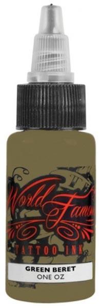 World Famous Tattoo Ink — Green Beret