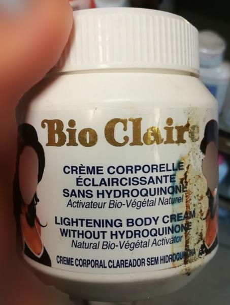 Bio Claire — Lightening body cream without hydroquinone