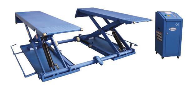 Transportable vehicle scissor lift