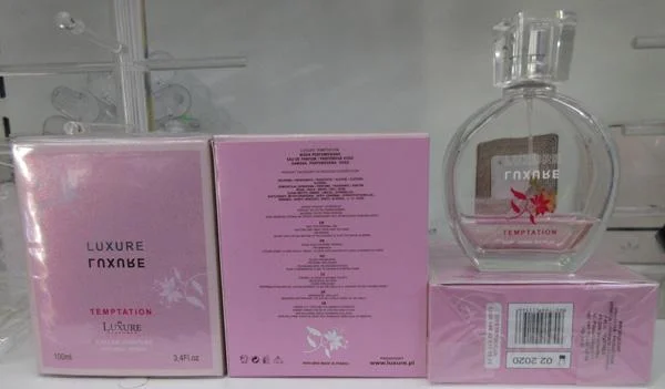 LUXURE PARFUMES — LUXURE TEMPTATION