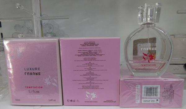 LUXURE PARFUMES — LUXURE TEMPTATION