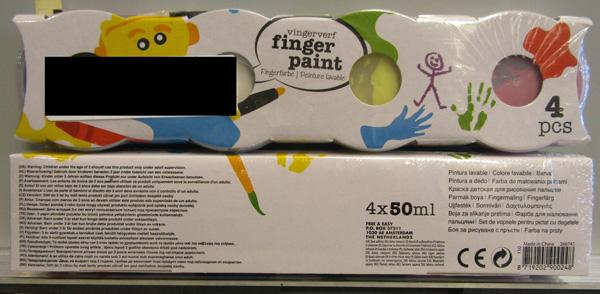 Free & Easy — Finger Paint 4 pcs