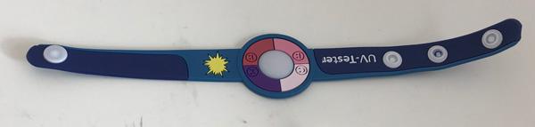 UV-tester wristband