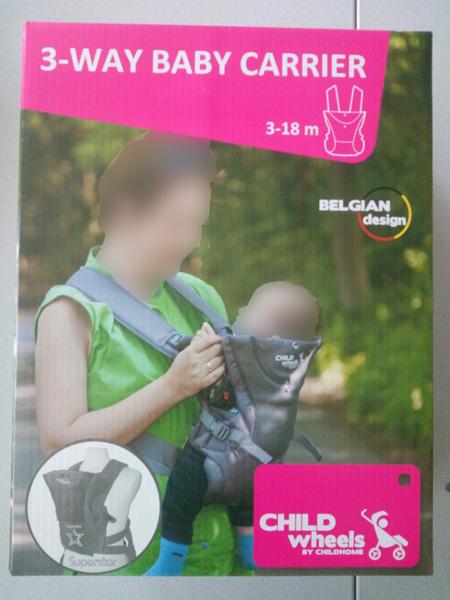 Child Wheels by Childhome — 3-way baby carrier