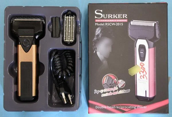 Surker — RECHARGEABLE SHAVER