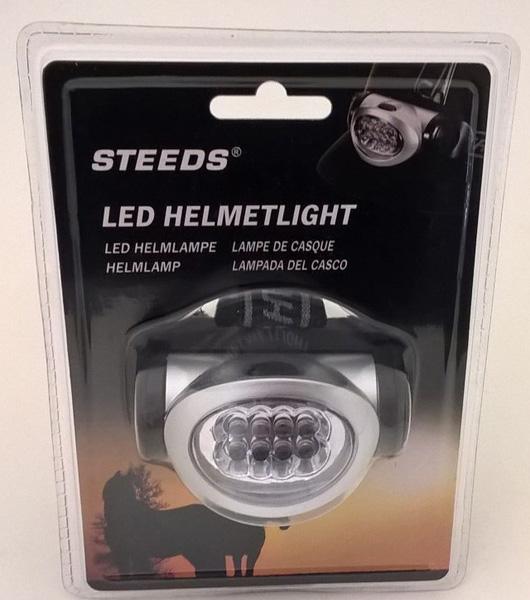 STEEDS — LED helmet light