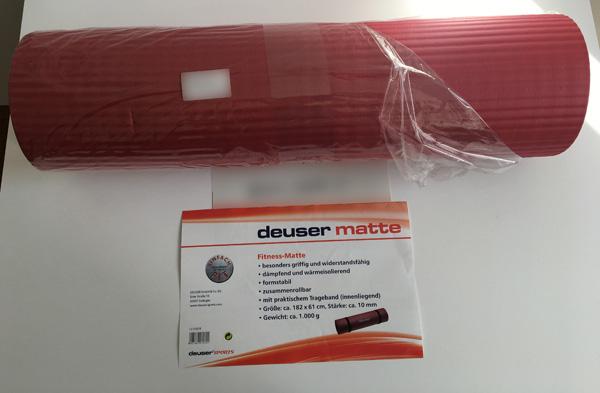 Deuser — Fitness-Matte