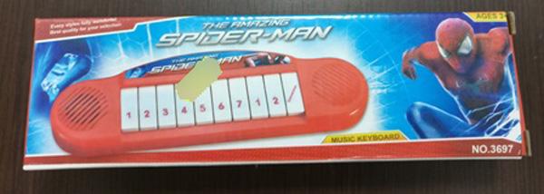 The Amazing Spider-Man Music Keyboard