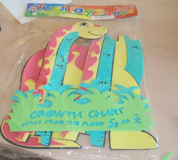 Toys / SUN MATS — Growth chart