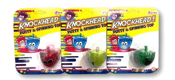 Toi-Toys — KNOCKHEAD! PUTTY & SPINNING TOP