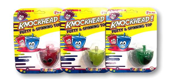 Toi-Toys — KNOCKHEAD! PUTTY & SPINNING TOP