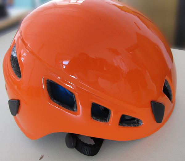 Helmet for mountaineers