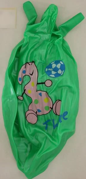 Plastic bouncing ball