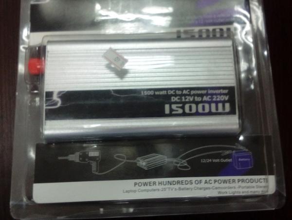 1500W DC to AC power inverter