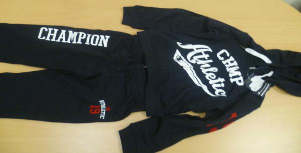 Champion — Children's sports clothing sets