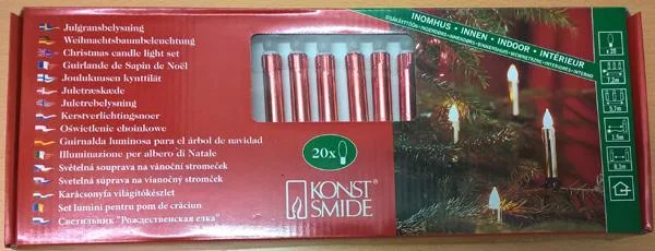 Konstsmide — Christmas candle light set