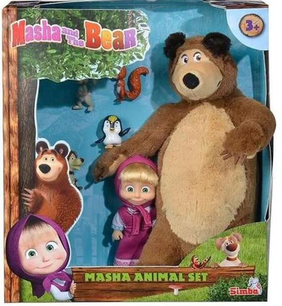 Masha and the Bear — Masha and the bear - Masha animal set