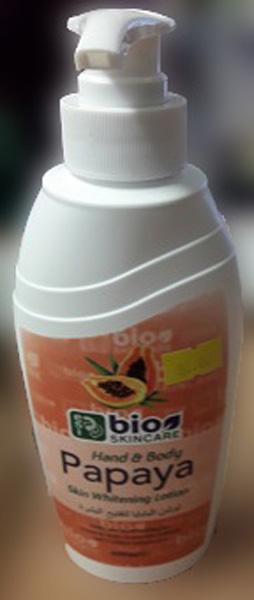 Bio Skincare — Hand and Body Papaya Skin Whitening Lotion