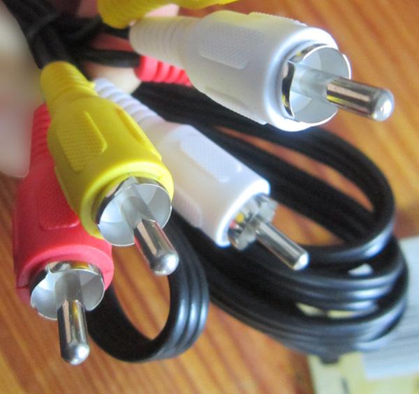 Kabel 3 x RCA