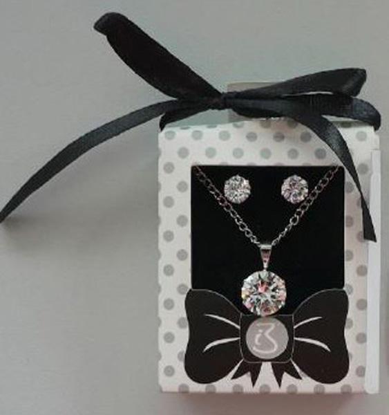 iB — Jewellery set "zirconia"